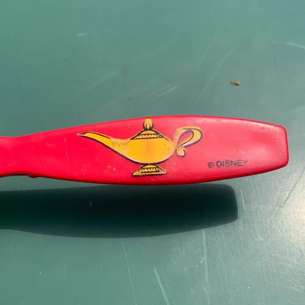 Vintage Disney Aladdin Kids Hairbrush